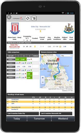 Football Predictions Forebet - Image screenshot of android app