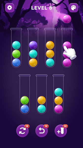 Ball Sort - Brain Puzzle - Gameplay image of android game