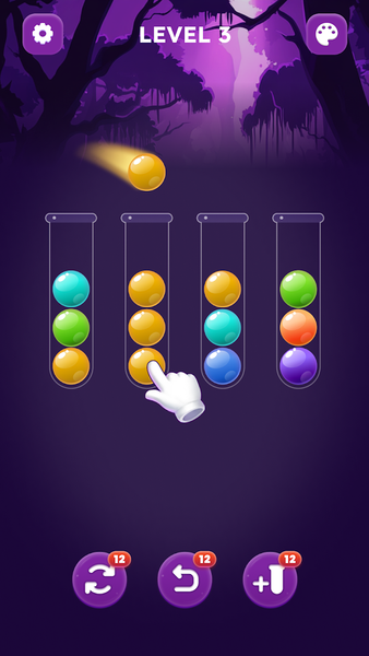 Ball Sort - Brain Puzzle - Gameplay image of android game