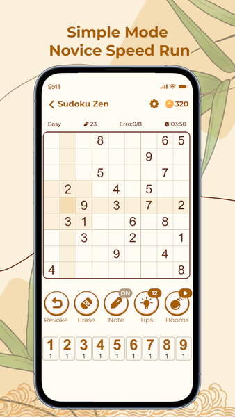 Sudoku Zen - Calm Your Mind - Gameplay image of android game