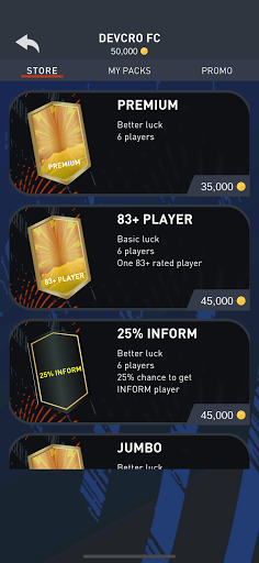 DEVCRO ۲۱ - Draft, Packs! - عکس بازی موبایلی اندروید