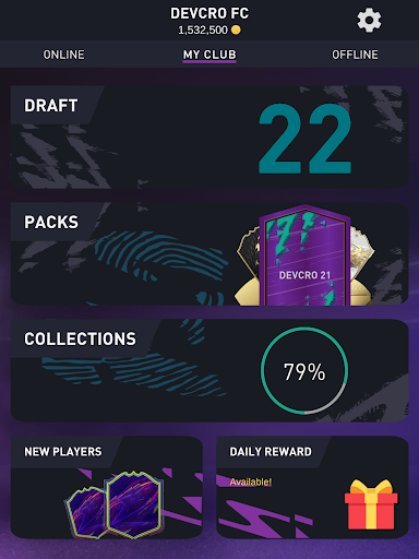 DEVCRO 22 - Draft, Packs - Image screenshot of android app
