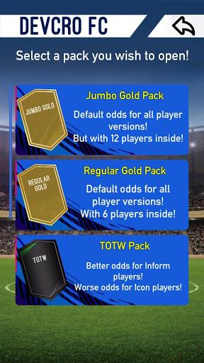 FUT ۱۹ by DevCro - عکس بازی موبایلی اندروید