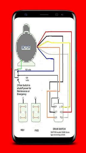 Electrical Motor Wiring Diagram - عکس برنامه موبایلی اندروید