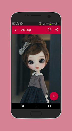 girly doll - Image screenshot of android app