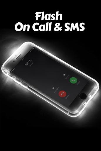 Flash blink on Call, all messages & notifications - Image screenshot of android app