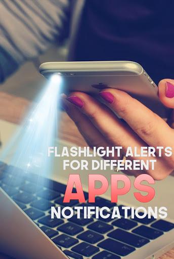 Flash blink on Call, all messages & notifications - Image screenshot of android app