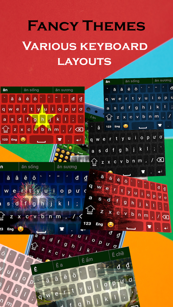 Vietnamese keyboard: Vietnamese language keyboard - Image screenshot of android app