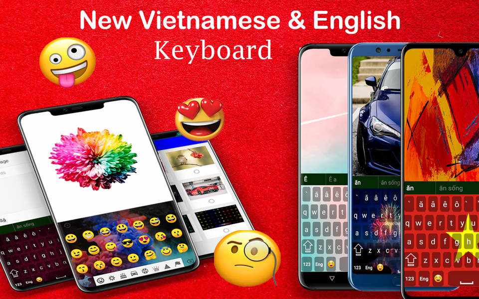 Vietnamese keyboard: Vietnamese language keyboard - Image screenshot of android app