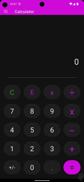 Calculator1 - Image screenshot of android app