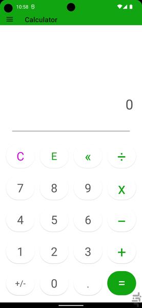 Calculator1 - Image screenshot of android app