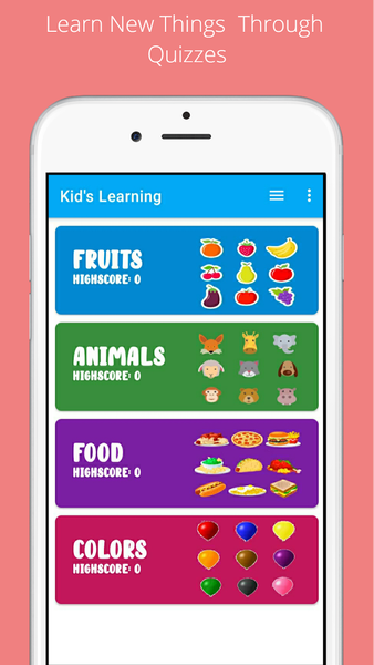 دانلود برنامه Kid's Learning - Learn Through اندروید | بازار