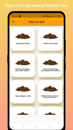 Highway Engineering Material Test - عکس برنامه موبایلی اندروید