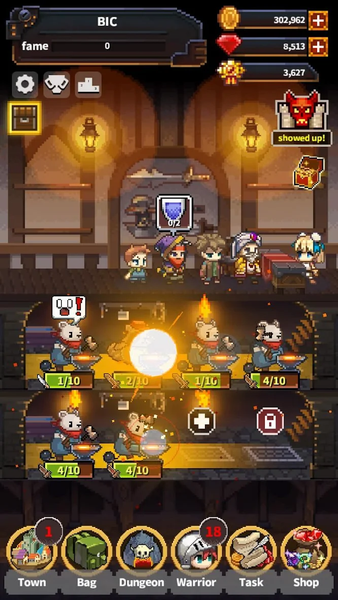 Warriors' Market Mayhem - Gameplay image of android game