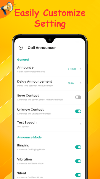 Caller Name Announcer - Image screenshot of android app