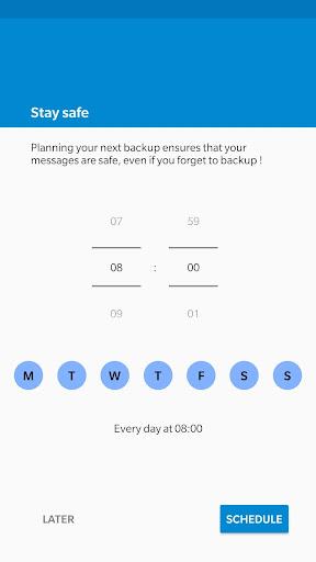 SMS Backup Safe - عکس برنامه موبایلی اندروید