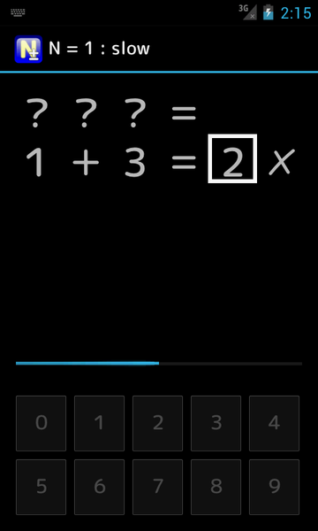 N-Back Calculation - عکس بازی موبایلی اندروید