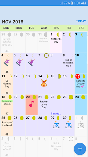 Germany Calendar 2024 - عکس برنامه موبایلی اندروید