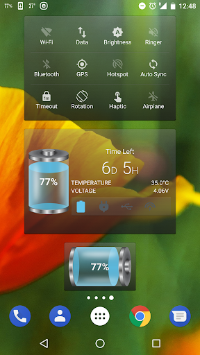 Battery Tools & Widget - عکس برنامه موبایلی اندروید