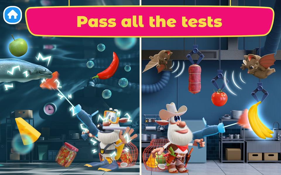 Booba Kitchen: Kids Cooking! - Gameplay image of android game