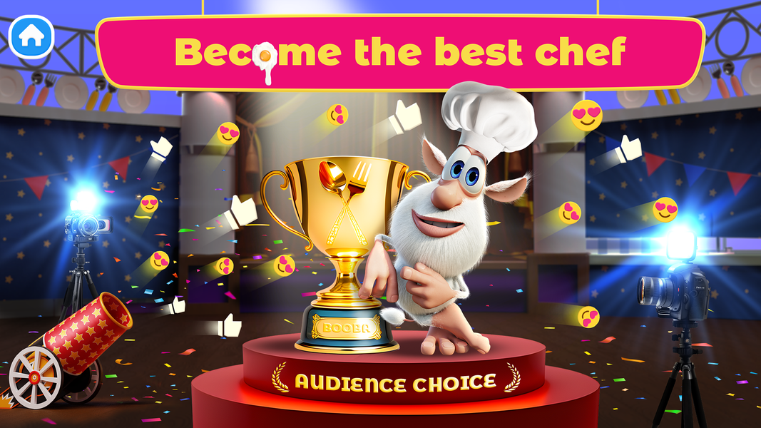 Booba Kitchen: Kids Cooking! - Gameplay image of android game