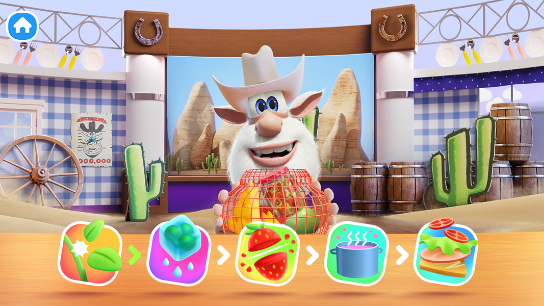 Booba Kitchen: Kids Cooking! - Gameplay image of android game