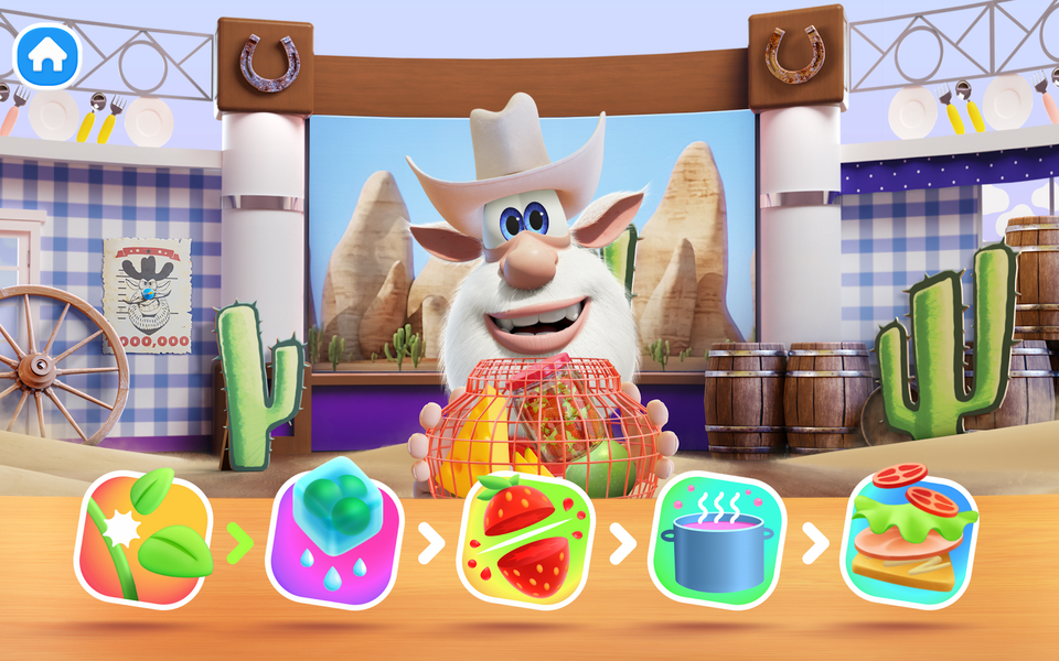 Booba Kitchen: Kids Cooking! - Gameplay image of android game