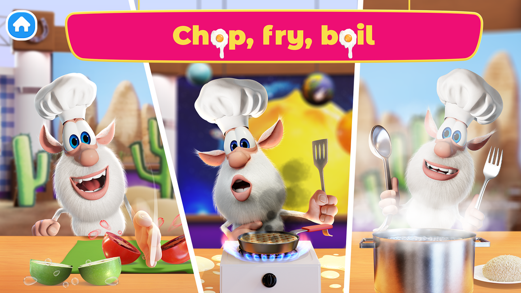 Booba Kitchen: Kids Cooking! - Gameplay image of android game