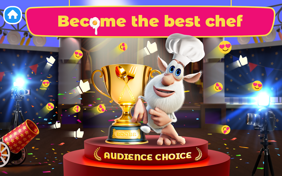 Booba Kitchen: Kids Cooking! - Gameplay image of android game