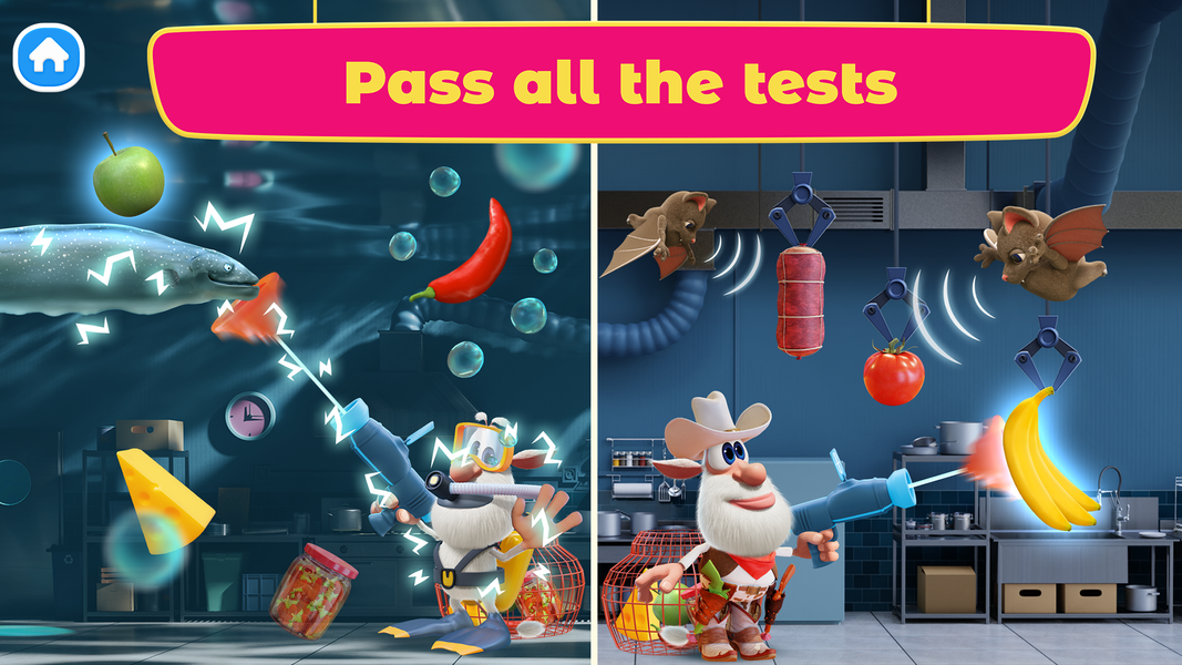 Booba Kitchen: Kids Cooking! - Gameplay image of android game