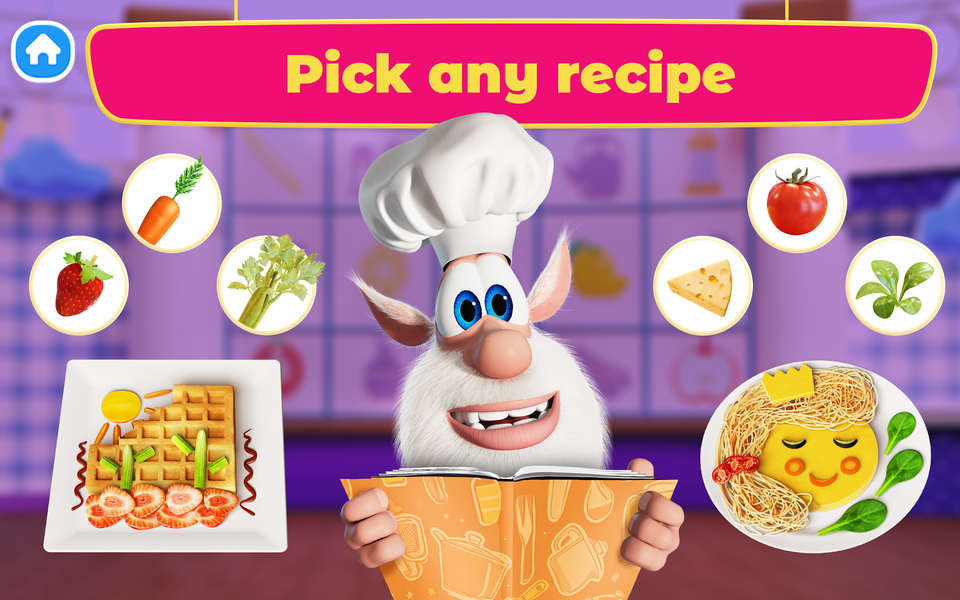 Booba Kitchen: Kids Cooking! - Gameplay image of android game