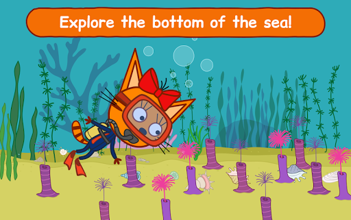 Kid-E-Cats: Sea Adventure Game - عکس بازی موبایلی اندروید