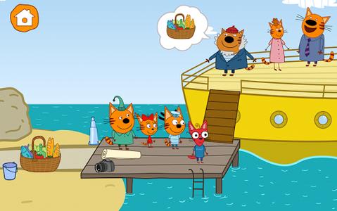 Kid-E-Cats Sea Adventure Games - Gameplay image of android game