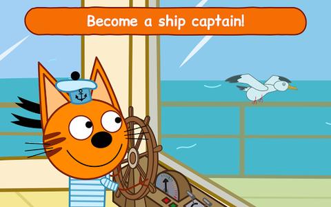 Kid-E-Cats Sea Adventure Games - Gameplay image of android game