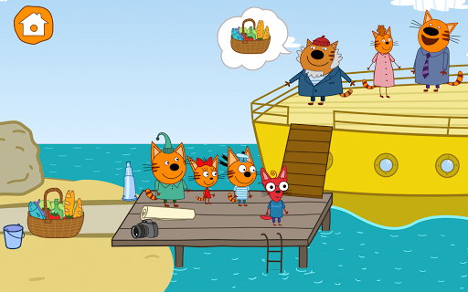 Kid-E-Cats: Sea Adventure Game - عکس بازی موبایلی اندروید