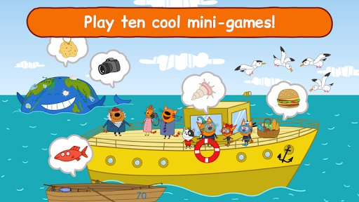 Kid-E-Cats: Sea Adventure Game - عکس بازی موبایلی اندروید