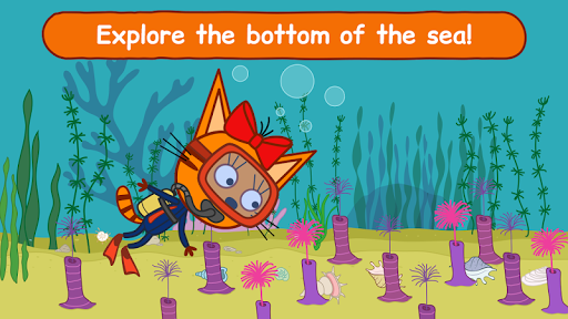 Kid-E-Cats: Sea Adventure Game - عکس بازی موبایلی اندروید
