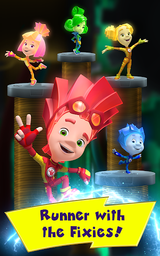 The Fixies: Kids Running Games - عکس بازی موبایلی اندروید