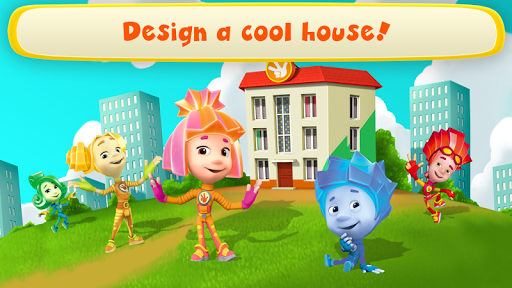 Fixies Dream House! Fiksiki Games: Make Dream Home - Gameplay image of android game