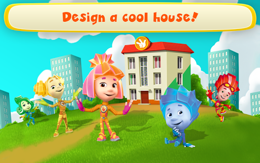 Fixies Dream House! Fiksiki Games: Make Dream Home - عکس بازی موبایلی اندروید