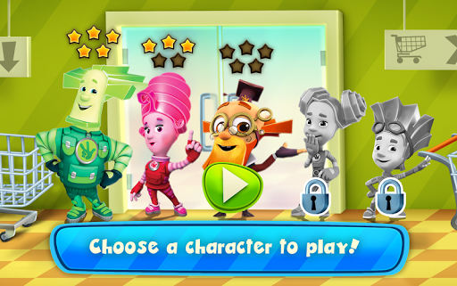 The Fixies: Supermarket Games - Gameplay image of android game