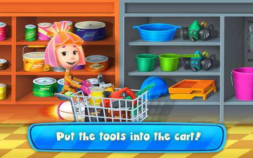 The Fixies: Supermarket Games - Gameplay image of android game