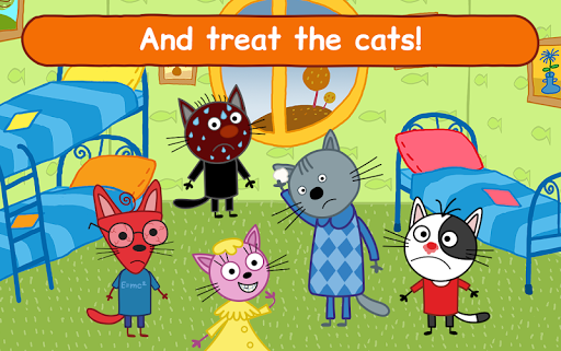 Kid-E-Cats Animal Doctor Games for Kids・Pet doctor - عکس بازی موبایلی اندروید