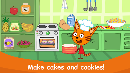 Kid-E-Cats: Kids Cooking Games - Gameplay image of android game