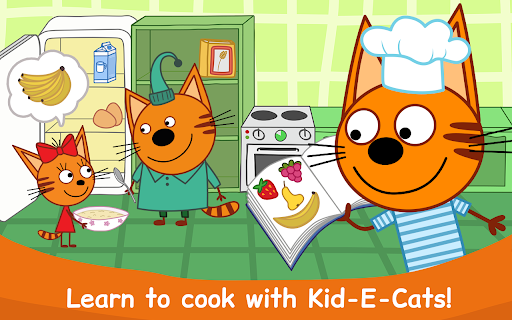 Kid-E-Cats: Kids Cooking Games - Gameplay image of android game