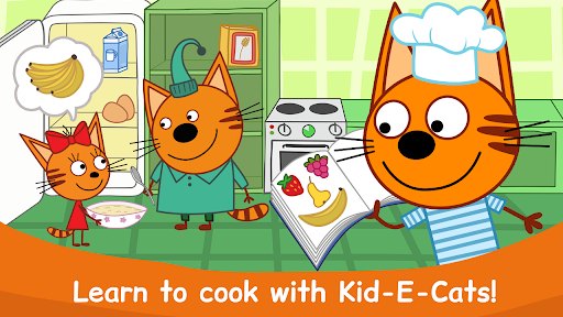 Kid-E-Cats: Kids Cooking Games - Gameplay image of android game