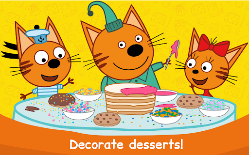 Kid-E-Cats: Kids Cooking Games - Gameplay image of android game