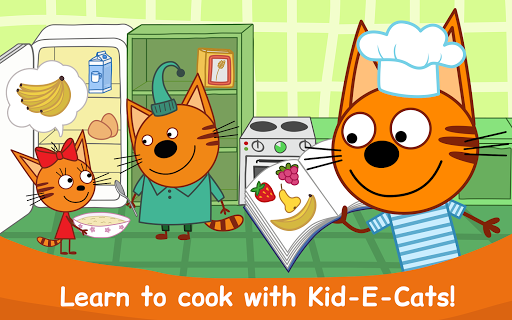 Kid-E-Cats: Kids Cooking Games - Gameplay image of android game