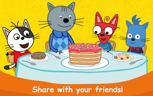 Kid-E-Cats: Kids Cooking Games - Gameplay image of android game