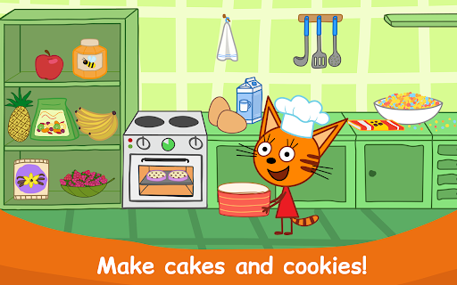 Kid-E-Cats: Kids Cooking Games - Gameplay image of android game